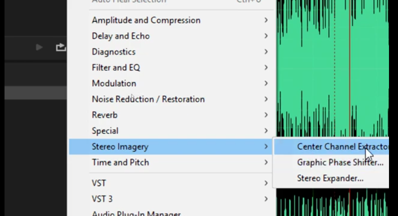 برنامج Adobe Audition لإزالة الموسيقى من الاغاني 