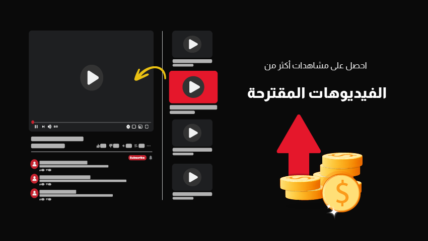 كيف تجعل فيديوهات قناتك تظهر في الفيديوهات المقترحة على يوتيوب؟