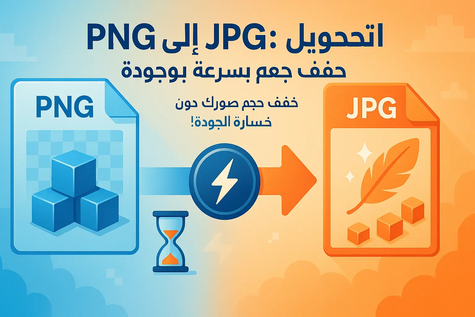 أسرع طريقة لتحويل من png to jpg دون فقدان الجودة!