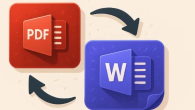 افضل اداة تحويل من pdf الى word بجودة عالية مجانا