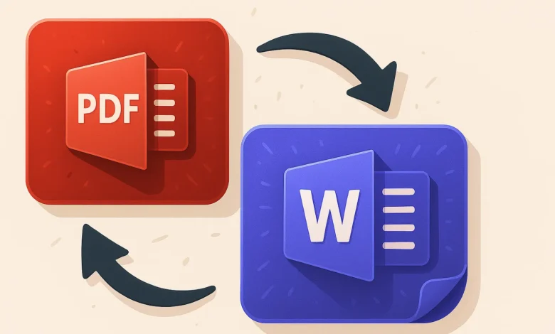 افضل اداة تحويل من pdf الى word بجودة عالية مجانا
